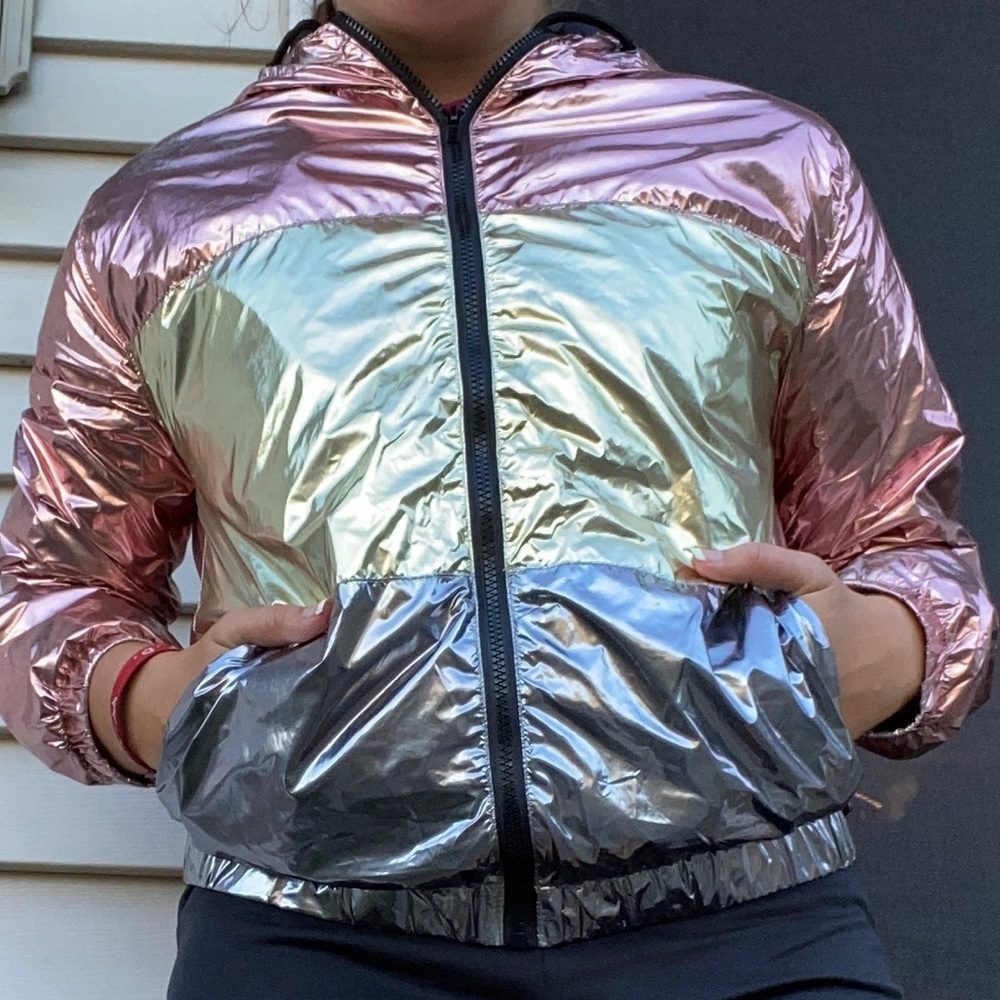JouJou Tri Color Metallic Jacket Size Small